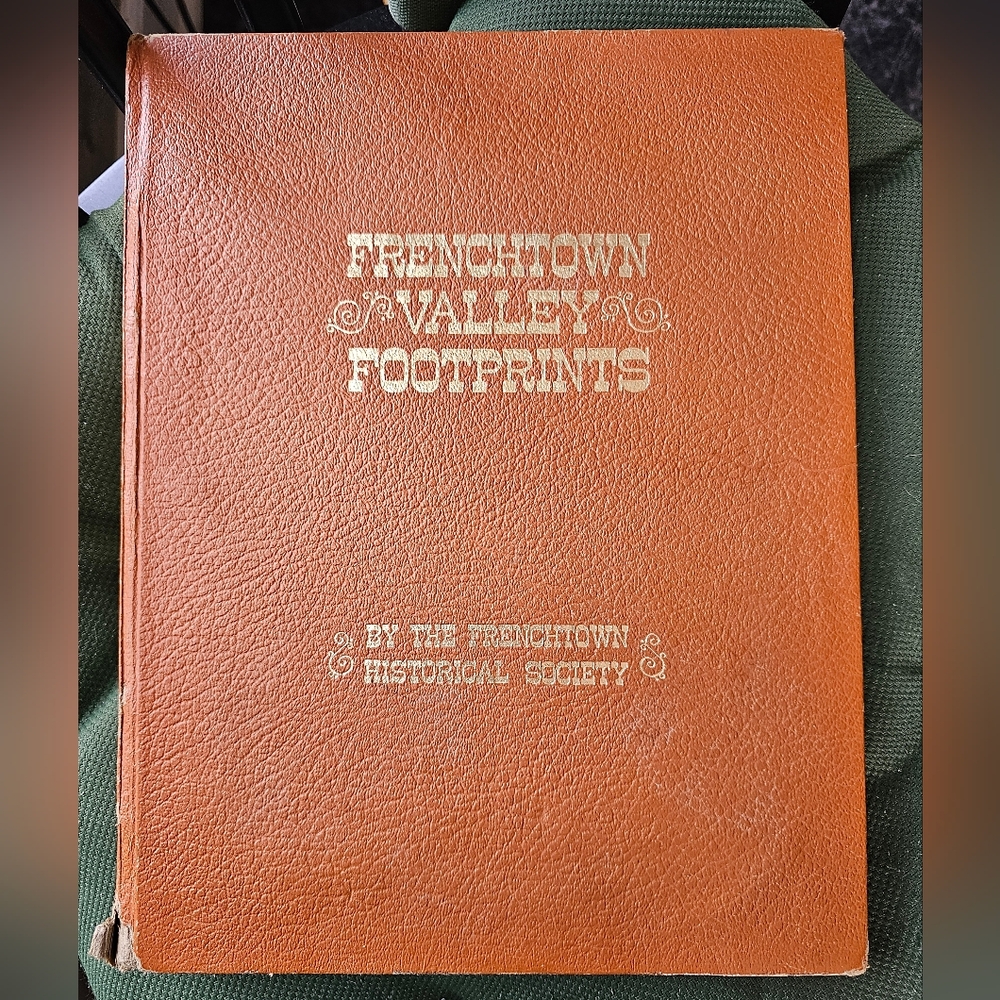 Frenchtown Valley Footprints 1976 Frenchtown Historical Society Bibliography Vtg